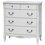 Высокий деревянный комод в стиле прованс Montmartre Provence Chest of Drawers варинант исполнения - 2 | Loft Concept в Краснодаре