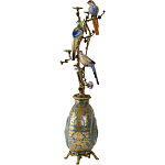 Бронзовый подсвечник Птичий рай Flora варинант исполнения - 3 | Loft Concept в Краснодаре