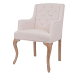 Кресло Mason Classical Armchair beige flax варинант исполнения - 3 | Loft Concept в Краснодаре