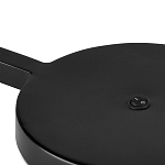 Настольная лампа с черным каркасом и белым тканевым абажуром в форме конуса Stylish Solution варинант исполнения - 2 | Loft Concept в Краснодаре