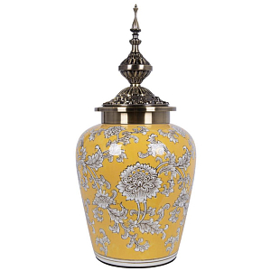 Декоративная ваза с крышкой Clarissa