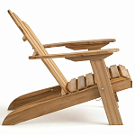 Уличное кресло из массива акации Adirondack Wooden Chair Natural варинант исполнения - 4 | Loft Concept в Краснодаре