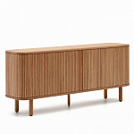 Буфет с 2-мя раздвижными дверцами из ясеневого шпона Toinette варинант исполнения - 1 | Loft Concept в Краснодаре