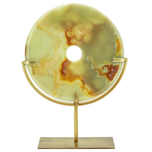 Статуэтка Disk Jade Stand Small