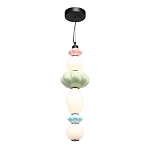 Подвесной светильник фигурный с керамическими элементами 24W LED Fragrant Light варинант исполнения - 4 | Loft Concept в Краснодаре