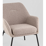 Кресло лаунж Joaquin серый варинант исполнения - 3 | Loft Concept в Краснодаре