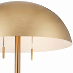 Торшер с куполообразным абажуром на каменном основании Riverside Floor Lamp варинант исполнения - 1 | Loft Concept в Краснодаре