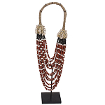 Этническое длинное ожерелье из бус и ракушек Aboriginal Long Necklace варинант исполнения - 1 | Loft Concept в Краснодаре