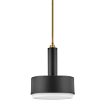 Подвесной светильник цилиндрический с белым плафоном Hinkley варинант исполнения - 1 | Loft Concept в Краснодаре