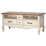 ТВ-тумба из массива дерева в стиле прованс Montmartre Provence TV Stand варинант исполнения - 1 | Loft Concept в Краснодаре