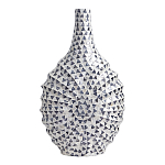 Ваза с инкрустацией Dark Blue Triangle варинант исполнения - 1 | Loft Concept в Краснодаре