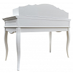 Стол-бюро белого цвета из массива бука с 4-мя ящиками White Provence варинант исполнения - 4 | Loft Concept в Краснодаре