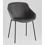 Стул Ashby экокожа серый варинант исполнения - 1 | Loft Concept в Краснодаре