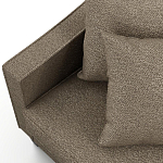 Мебельная ткань Шенилл коричневый цвет 138 см T4-21 варинант исполнения - 6 | Loft Concept в Краснодаре