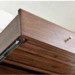 Стол рабочий округлой формы с 3-мя ящиками  Working Moonnut Table варинант исполнения - 4 | Loft Concept в Краснодаре