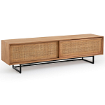 ТВ-тумба из массива тика Busto TV Stand варинант исполнения - 2 | Loft Concept в Краснодаре