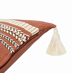 Подушка декоративная с вышивкой и кисточками Ethnic mix варинант исполнения - 3 | Loft Concept в Краснодаре