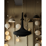 Подвесной вязаный черный светильник «Лампа Марракеша» варинант исполнения - 3 | Loft Concept в Краснодаре