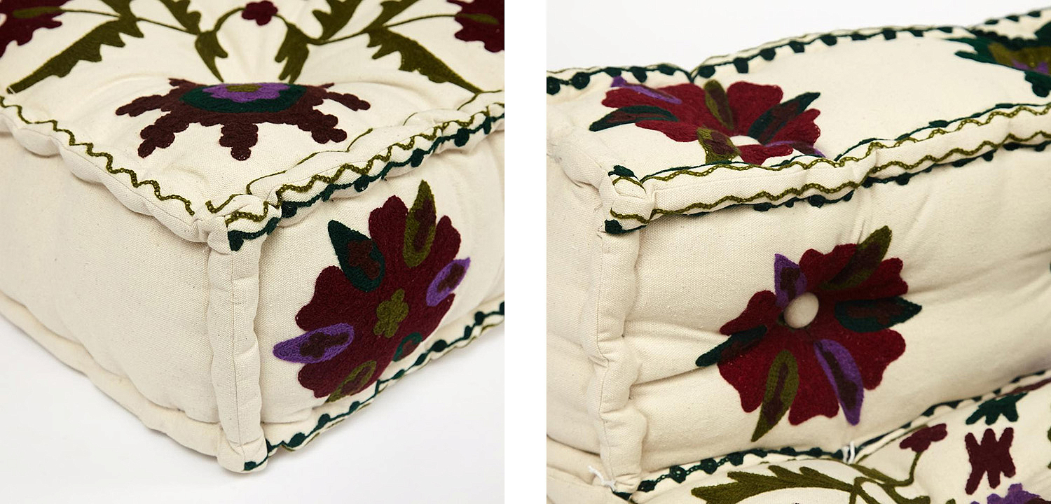 Модуль мягкий со спинкой Indian Meditation Pillow - Loft-Concept в Краснодаре