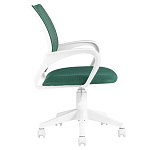 Офисное кресло с основанием из белого пластика Desk chairs Green варинант исполнения - 3 | Loft Concept в Краснодаре