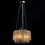 Люстра с подвесными рифлеными стеклянными трубками Nembus варинант исполнения - 3 | Loft Concept в Краснодаре