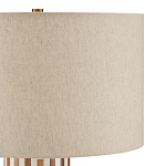 Настольная лампа с узором вдоль колоннообразного основания Brick Surface варинант исполнения - 2 | Loft Concept в Краснодаре