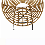 Стул круглый с ротанговым плетением Round Wicker Stool варинант исполнения - 7 | Loft Concept в Краснодаре