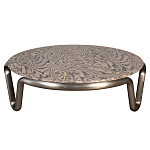 Стол журнальный круглый с узором Table Hypontic Pattern варинант исполнения - 1 | Loft Concept в Краснодаре