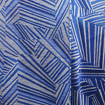 Мебельная ткань Жаккард синий принт 140 см T2-132 варинант исполнения - 2 | Loft Concept в Краснодаре