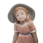 Статуэтка фарфоровая Девушка и маленькая девочка с цветами Charming Statuette варинант исполнения - 2 | Loft Concept в Краснодаре