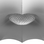 Подвесной светильник с белым фигурным абажуром и мягкими волнистыми краями Cloud Motion  варинант исполнения - 13 | Loft Concept в Краснодаре