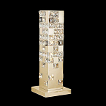 Настольная лампа прямоугольная с мозаичным хрустальным оформлением Sparks of Crystal варинант исполнения - 1 | Loft Concept в Краснодаре