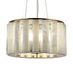 Люстра с абажуром из стекла и премиального алебастра Ravishment варинант исполнения - 2 | Loft Concept в Краснодаре