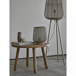 Торшер с плетеным металлическим плафоном Wicker Iron Lamp варинант исполнения - 3 | Loft Concept в Краснодаре