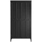 Шкаф черный Silva Black Cabinet варинант исполнения - 1 | Loft Concept в Краснодаре
