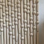 Панно на стену из хлопковых нитей White Morse Wall Hanging  варинант исполнения - 2 | Loft Concept в Краснодаре