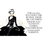 Megan Hess. The Illustrated World of Couture варинант исполнения - 3 | Loft Concept в Краснодаре