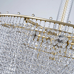 Люстра многоярусная с каскадами кристаллов Crystal Rains варинант исполнения - 8 | Loft Concept в Краснодаре