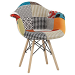 Стул с обивкой в стиле Patchwork варинант исполнения - 1 | Loft Concept в Краснодаре