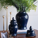 Ваза с крышкой однотонная Высота 48 см Chinoiserie Ceramics варинант исполнения - 5 | Loft Concept в Краснодаре