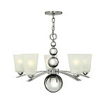Люстра с матовыми конусными плафонами и декоративными элементами в форме шаров Hinkley варинант исполнения - 10 | Loft Concept в Краснодаре