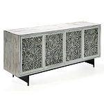 Буфет в гостиную с инкрустацией Palm Sideboard with Bone Inlay варинант исполнения - 3 | Loft Concept в Краснодаре