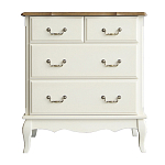 Комод с 4-мя большими ящиками из массива берёзы Interiors Romance варинант исполнения - 2 | Loft Concept в Краснодаре