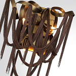 Бра с изогнутыми металлическими лентами и цепочками Atlantis Chain варинант исполнения - 4 | Loft Concept в Краснодаре