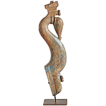 Арт-объект из антикварного тика Antique Fragment Statuette варинант исполнения - 1 | Loft Concept в Краснодаре