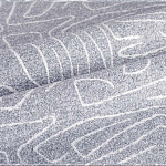 Мебельная ткань Букле серый цвет 140 см T3-9 варинант исполнения - 1 | Loft Concept в Краснодаре