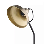 Настольная лампа с плафоном в форме купола в сочетании черного и золотистого цвета Minimalist Execution варинант исполнения - 4 | Loft Concept в Краснодаре