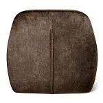 Барный стул со спинкой и подлокотниками на 4-х деревянных ножках Douglas Rhombus Коричневый Велюр варинант исполнения - 4 | Loft Concept в Краснодаре