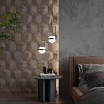 Гипсовая 3D панель с принтографией PM-30 варинант исполнения - 6 | Loft Concept в Краснодаре