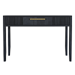 Элегантная Консоль Primo с выдвижным ящиком Черный дуб варинант исполнения - 7 | Loft Concept в Краснодаре